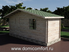 Бытовка для дачи 5.5х2